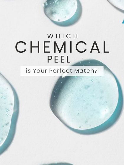Which chemical peel is your perfect match? Let us help you decide based on your skin type and concerns.