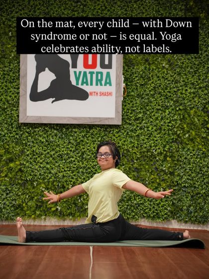 Shashi Prabha Dwivedi - Inclusive Kids Yoga Classes (In-Studio) Yoga for Every Child: Our Inclusive Studio photo 5