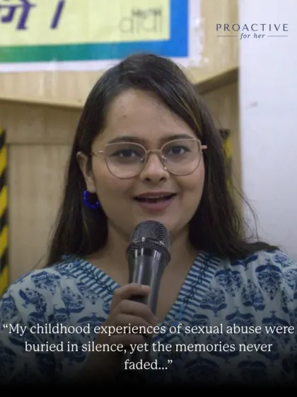 "My childhood experiences of sexual abuse were buried in silence, yet the memories never faded." This is a story of growing up in a slum, carrying trauma alone, and finding a voice through education and feminism. It's a testament to resilience and the fight for safety and belonging.