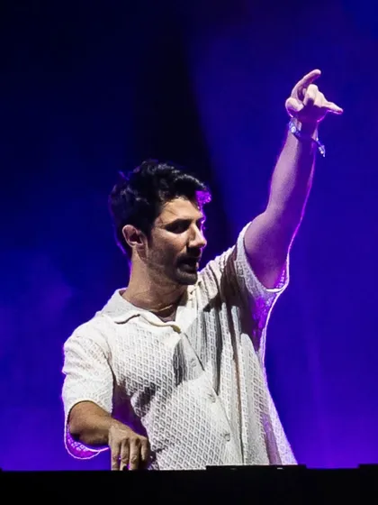 KSHMR, another huge name in EDM, commanding the stage at Road to Ultra.