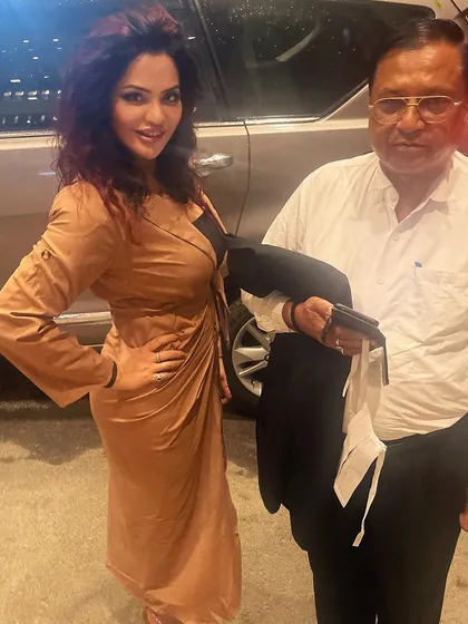 With my first senior, Shri Adish C. Aggarwala, the outgoing president of the SCBA. He has been a guiding force in my career, helping turn my rebellious spirit into the courage I have today.