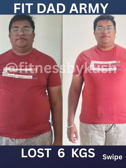 Chetan, a working dad with a high-pressure job, dropped 6 kgs in 12 weeks. His plan was built around home-cooked meals, simple daily movement, and short home workouts. His testimonial highlights how our structured, patient approach helped him build strength and confidence.
