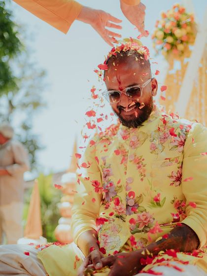 Petals - Wedding Decoration & Styling Vibrant Haldi & Pre-Wedding Events photo 33