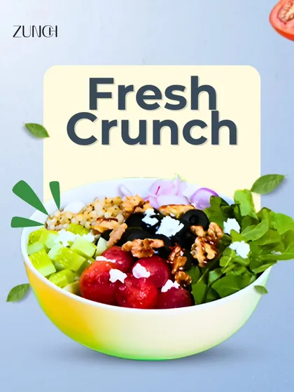 Looking for that perfect crunch? This bowl delivers with layers of texture from fresh greens, walnuts, strawberries, and feta cheese. It's light but big on satisfaction.