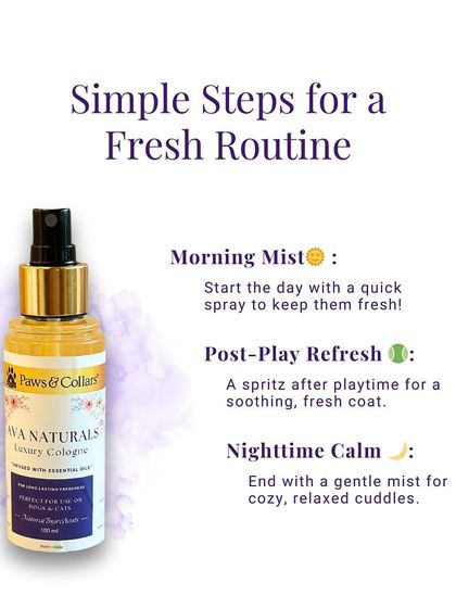PawsnCollars - Pet Grooming & Spa Ava Naturals: Luxury Pet Cologne photo 3