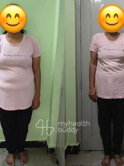 This school teacher, who manages thyroid and knee pain, lost over 6 kgs. She navigated work trips and functions by managing her portions wisely, proving that challenges can be overcome with the right guidance.
