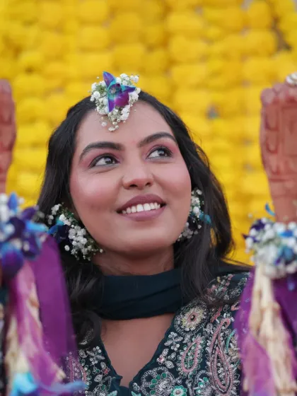 Fresh & Festive: Haldi and Mehndi photo 8