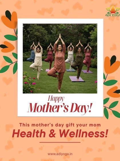 This Mother's Day, give the gift of health and wellness. A group yoga session is a wonderful way for families to celebrate and spend quality time together, creating lasting memories.