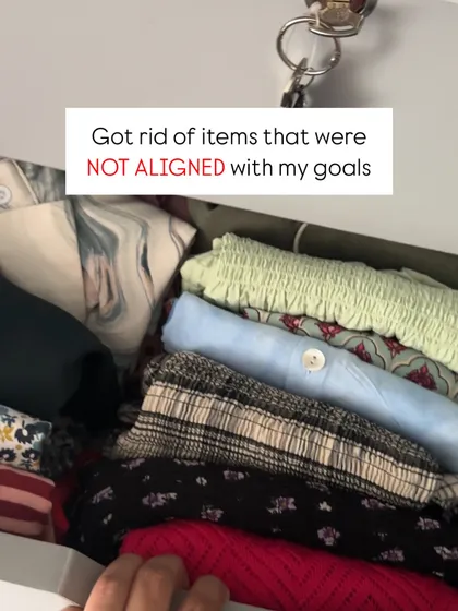 A key part of my process is getting rid of items that are no longer aligned with your goals. Together, we'll go through your closet and make space for pieces that truly serve you and make you feel confident.
