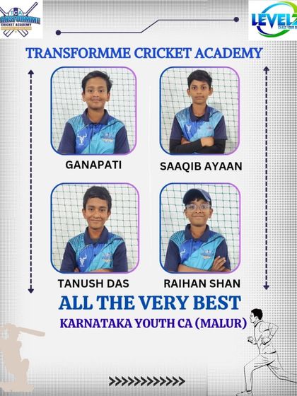 Transform Cricket Academy - Advanced Competitive Cricket Training Pathway to the Pros: KSCA League & Beyond photo 23