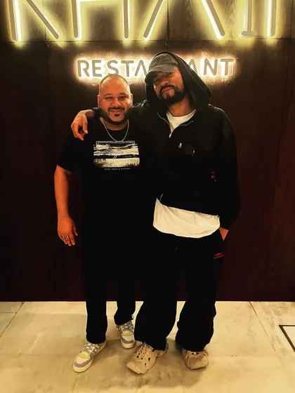 My one and only big brother, Bohemia. Catching up in Dubai, the connection is always real.
