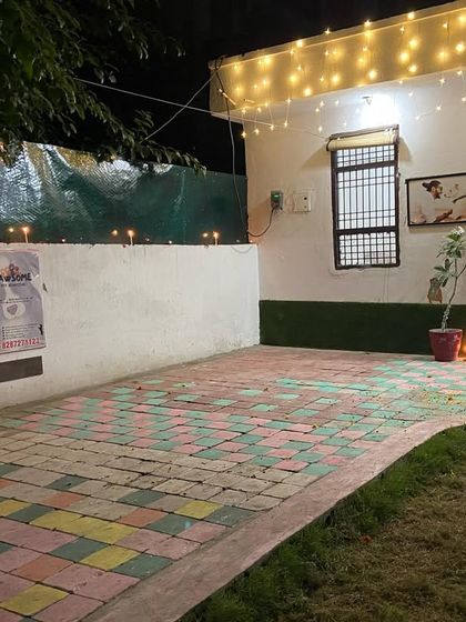 The festive lights and rangoli make the place feel even more like home during Diwali.