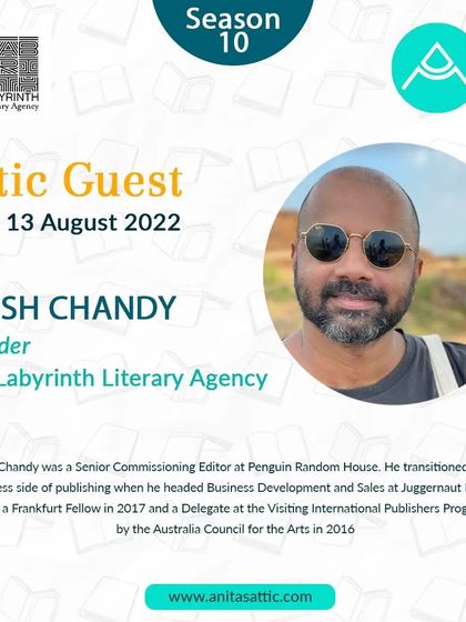 Anish Chandy, a Frankfurt Fellow and founder of The Labyrinth Literary Agency, provided a masterclass on the business side of publishing and author representation.