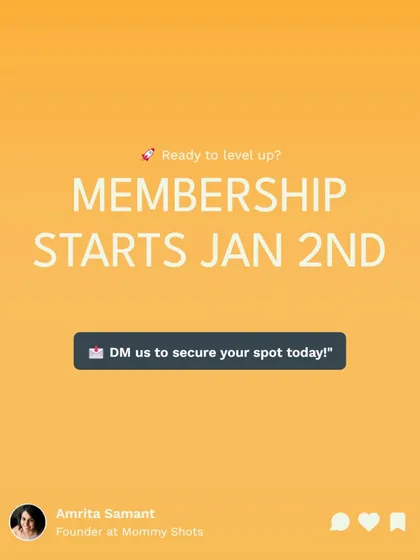 A promotional graphic announcing the start date for the next Inner Circle membership intake.