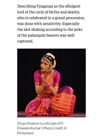 Divya Hoskere - Bharatanatyam Dance Performances On Stage & In The Press photo 10