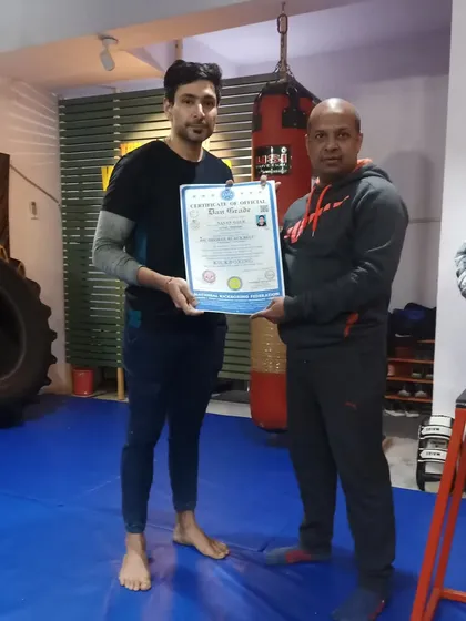 Congratulations to our senior student Nayan Gaur on his promotion to 2nd Dan Black Belt, qualifying him as a full-time instructor.