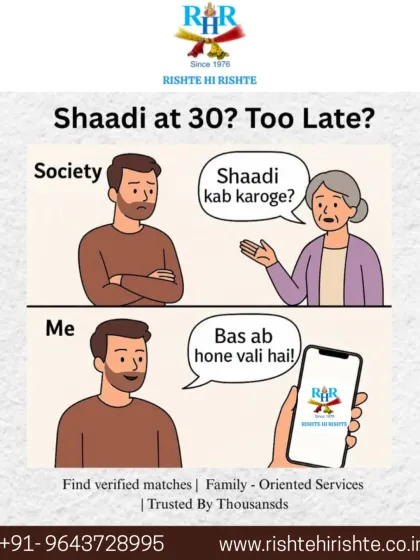 We understand the "Shaadi kab karoge?" pressure. Let us turn that question into an announcement by finding you a verified, family-oriented match.