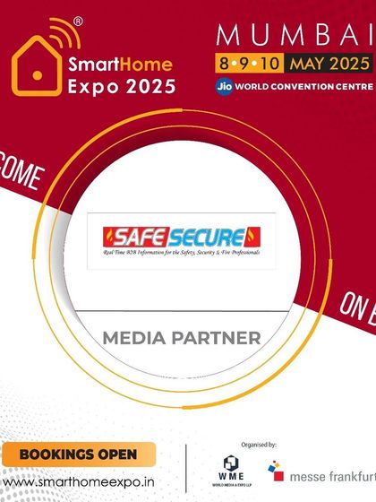 We are pleased to welcome Safe Secure Magazine as our media partner, highlighting the critical role of smart security in modern homes.