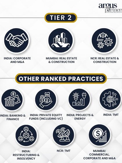 The Legal 500 Asia Pacific 2025 has recognized our firm across key practice areas, including Corporate and M&A, Banking & Finance, and Private Equity. This reflects the breadth and depth of our legal expertise.