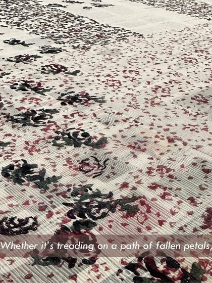 Behind the scenes of our 'Songs of a Vintage Spring' collection. This series shows our process, from color swatching and block selection to the final printed fabrics, all celebrating sustainable craft and the memories of our artisan family.