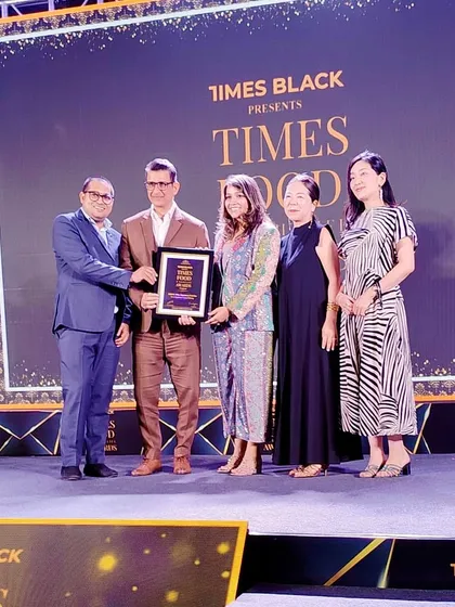 We were deeply honored to be recognized at the Times Food & Nightlife Awards. My team and I are pictured here accepting the award, a moment that reflects our shared passion for bringing authentic Japanese dining to you.