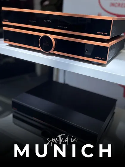 The Canor amplifiers spotted in Munich at the High-End expo. We are proud to be the India partners for this exceptional Slovakian brand known for its Class A tube amplifiers.