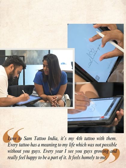 "Every year I see you guys growing and really feel happy to be a part of it. It feels homely to me." The collaborative design process with our returning client, Supriya.