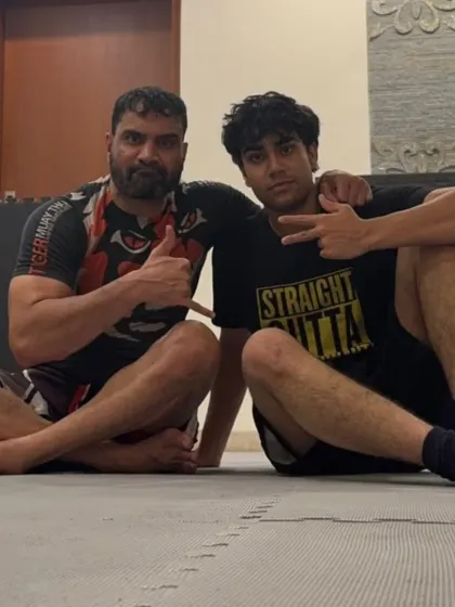 This is what a good training session looks like. After working on MMA and BJJ fundamentals, there's a sense of accomplishment. I provide personalized one-on-one coaching to help you or your kids build real skill and discipline.