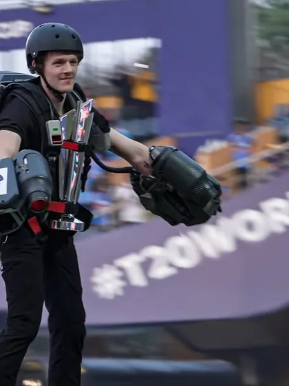 We believe in creating moments that defy expectations. For the ICC Men’s T20 World Cup, we executed a jaw-dropping trophy entry using a jetpack, a feat of technical coordination and creative planning that left the audience in awe.