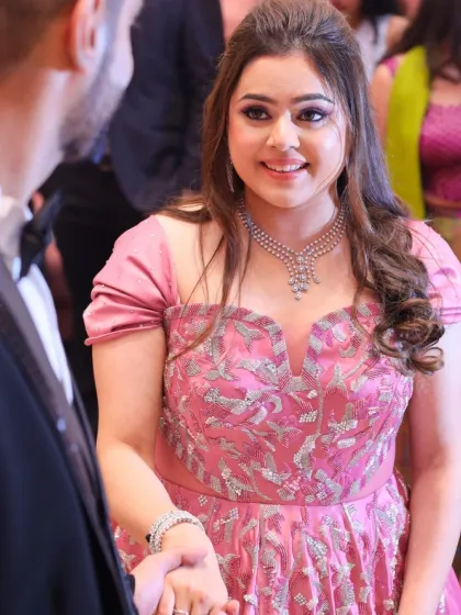 This bride-to-be and her partner look so happy together. Her minimal yet elegant makeup for her engagement allowed her natural joy to be the main focus.