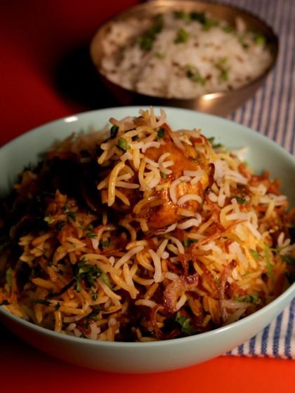 When life feels a bit bland, a bowl of our flavorful biryani is the perfect fix. It's comfort food that always hits the spot.