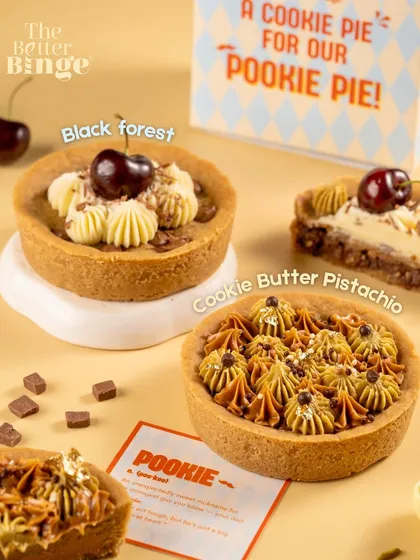This Father’s Day, skip the tie and gift him a bite of bliss with our "A Cookie for Your Pookie" Millet Cookie Pies.