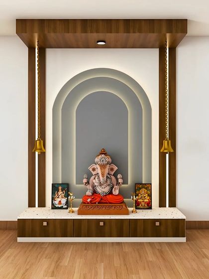 Home Interior - Specialty Space Design Serene Pooja & Meditation Spaces photo 3