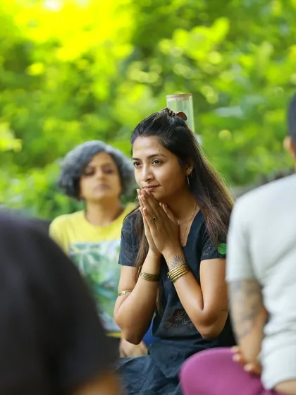 In every class, I hold space for you to arrive just as you are. This is a community built on shared breath, gentle movement, and the simple joy of being present together.