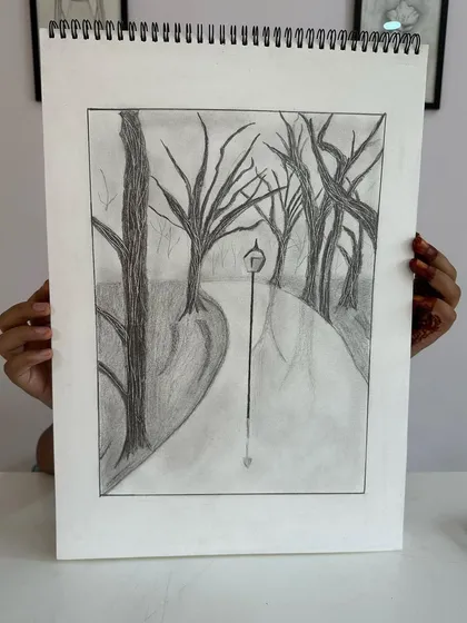 This is an awesome creation from a student in their very first class. It's amazing what you can do right away.