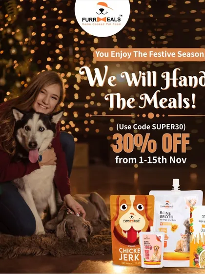 Here are more of our festive sale announcements, including for Diwali, Christmas, and Independence Day. I always try to make these celebrations special for your pets too.