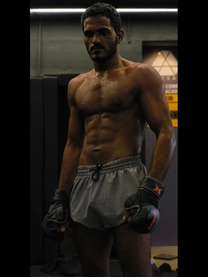 This is Abdul Kahaf, a future king. The intensity in his eyes shows his hunger. Be ready, an army is coming for the lightweight division.