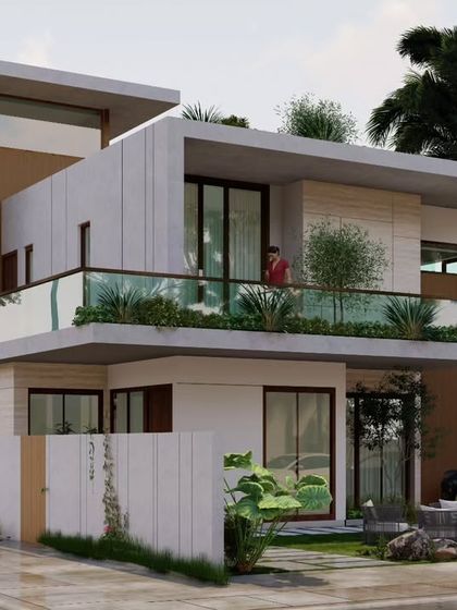 ID+AS Architects - Architectural Design Residential Exteriors: Contemporary Facades photo 5