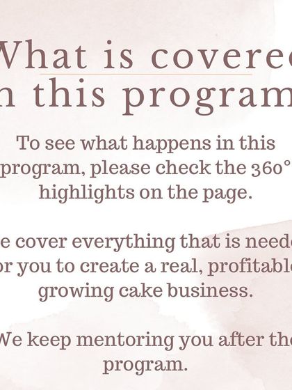 Whisk Cake Studio - Cake Artistry & Business Masterclass The Whisk Masterclass: Building Entrepreneurs photo 23