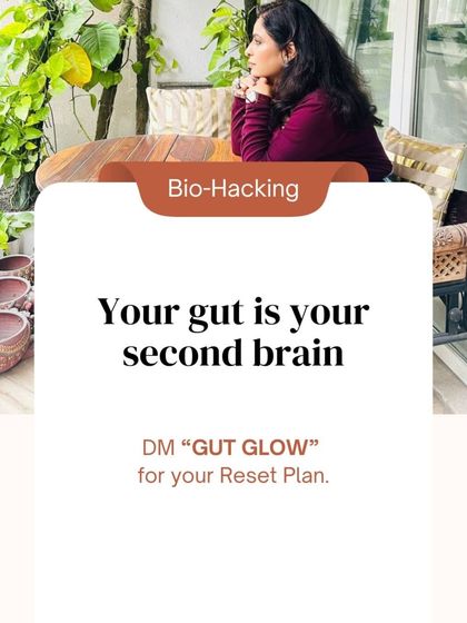 Your gut truly is your second brain. If it's out of balance, it can affect everything from your skin to your energy levels. My Gut Glow Reset Plan is designed to help you restore that crucial connection.