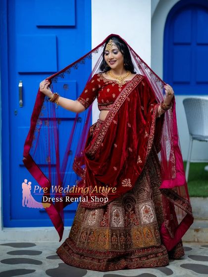 Pre Wedding Attire - Pre-Wedding Outfit Rental Regal Lehengas & Skirt Sets photo 31