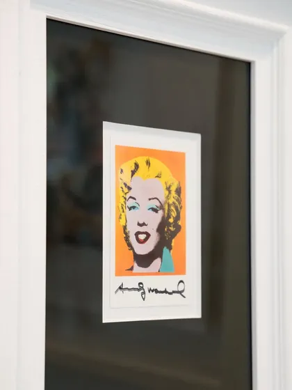 A true moment for modern collectors. We are honored to welcome the work of the iconic Andy Warhol into our portfolio, beginning with this signed postcard of his legendary Marilyn Monroe portrait. It represents the pinnacle of pop art's commentary on celebrity and culture.