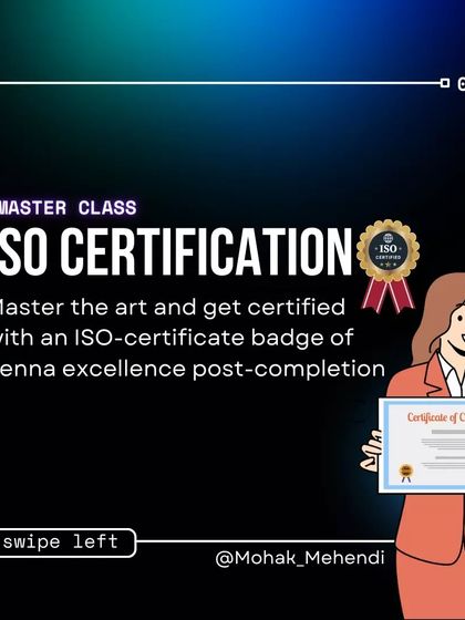 Mohak Mehendi - Mehndi Training Academy Masterclass Details & Announcements photo 11