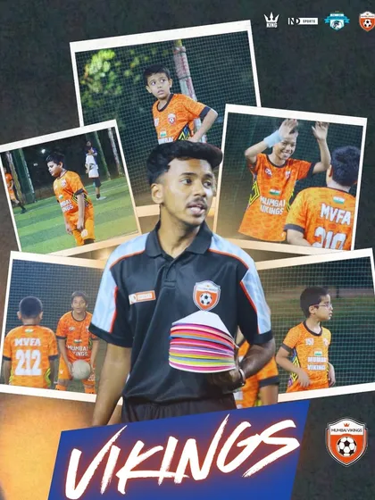 A collage showing a coach and his players. We are building a community here in Dombivli.