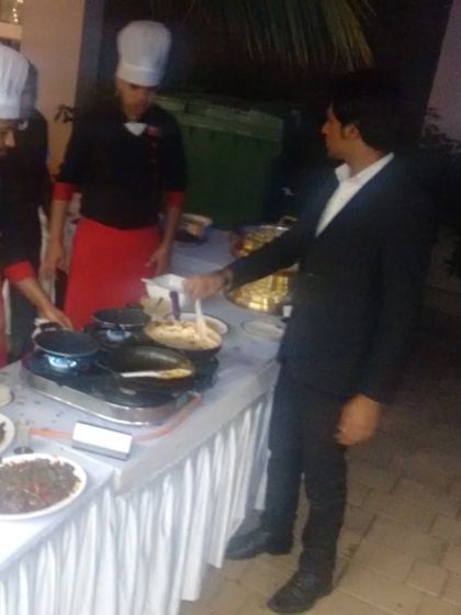 Our live pasta station is a hit at both corporate and social events. A guest is served freshly tossed pasta, made to their preference by our chefs.