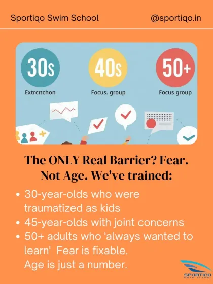 The only real barrier to learning is fear, not age. We have successfully trained adults in their 30s, 40s, and 50+, addressing everything from childhood trauma to joint concerns. Fear is fixable.