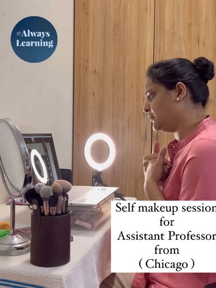 Shikha Agarwal - Personal Self-Makeup Classes My Teaching Style: One-on-One Sessions photo 88