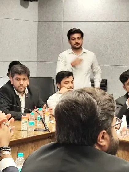 Participants at the roundtable conference sharing their views. It was a privilege to contribute my thoughts on these transformative new laws.