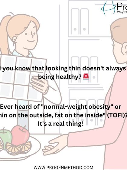 Did you know looking thin doesn't always mean being healthy? We explain the concept of "thin on the outside, fat on the inside" (TOFI) and the importance of internal health.