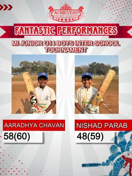 More top batting scores from our U-14 boys in the MI Junior Inter-School Tournament.